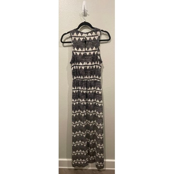 H&M Black and White Tribal Long Dress - Picture 5 of 6